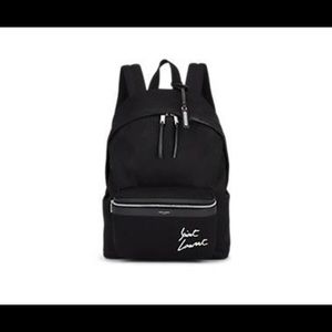 City Canvas Backpack SAINT LAURENT YSL